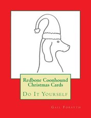 Redbone Coonhound Christmas Cards