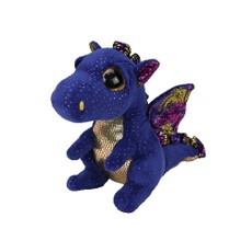 TY Beanie Boos Safire pliušinis drakonas, 15 cm