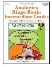 Analogies Bingo Book