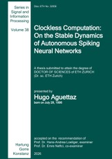 Clockless Computation: On the Stable Dynamics of Autonomous Spiking Neural Networks