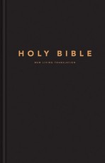 NLT Large Print Pew Bible (Hardcover, Black)