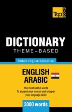 Theme-based dictionary British English-Egyptian Arabic - 3000 words