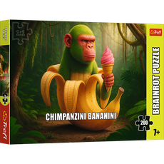 TREFL BRAINROT Dėlionė „Chimpanzini Bananini“, 200 det.