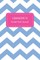 Cassidy's Pocket Posh Journal, Chevron