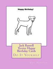 Jack Russell Terrier Happy Birthday Cards