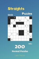 Straights Puzzles - 200 Normal Puzzles 9x9 vol.2