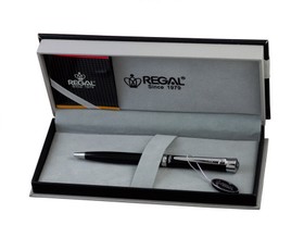 Tušinukas REGAL juodas su sidabro spalvos detalėmis