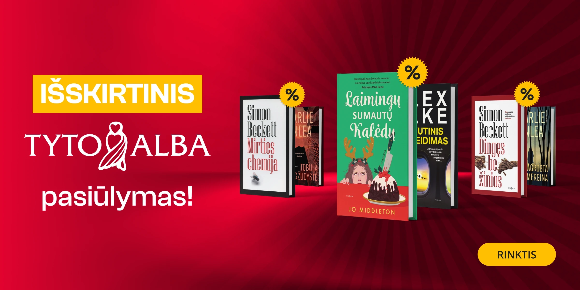 Leidyklos TYTO ALBA išskirtiniai pasiūlymai!
