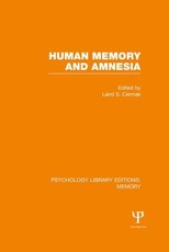 Human Memory and Amnesia (Ple: Memory)