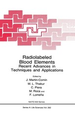Radiolabeled Blood Elements: