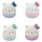 SQUISHMALLOWS HELLO KITTY W21 Pliušinis žaislas EMBOSSED BOWS, 20 cm
