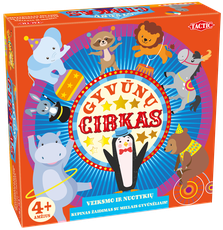 TACTIC Žaidimas „Gyvūnų cirkas“ (lietuvių k.)