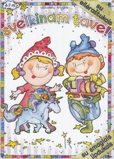 Sveikinam tave! Užduotėlių knygelė su eilėraštukais