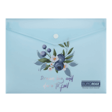 Aplankas-vokelis su spaustuku A5 ARABESKI su uogomis