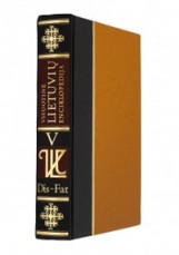 Visuotinė lietuvių enciklopedija. V tomas. Dis–Fat