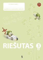 Riešutas. Papildomos matematikos užduotys III klasei. 2-asis sąsiuvinis (serija „Šok“)