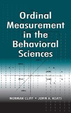 Ordinal Measurement in the Behavioral Sciences