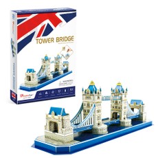3D dėlionė Tower Bridge, 52 dalių