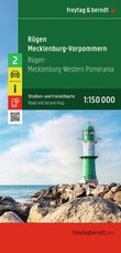 Rügen - Mecklenburg-Vorpommern, Straßen- und Freizeitkarte 1:150.000, freytag & berndt