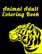 Animal Adult Coloring Book