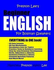 Preston Lee's Beginner English For Bosnian Speakers