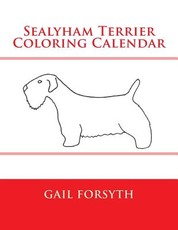 Sealyham Terrier Coloring Calendar