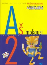 Aš mokausi 2 pratybų sąsiuvinis priešmokyklinukams
