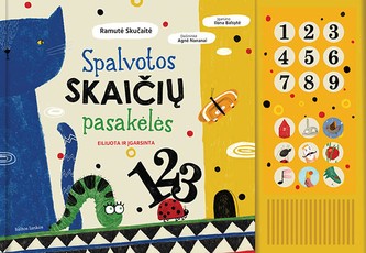 Spalvotos skaičių pasakėlės. Eiliuota ir įgarsinta