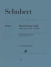 Franz Schubert - Klaviersonate A-dur op. post. 120 D 664
