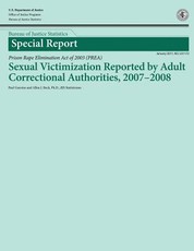 Sexual Victimization Reported by Adult Correctional Authorities, 2007-2008