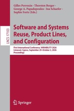 Software and Systems Reuse, Product Lines, and Configuration
