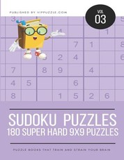 Sudoku Puzzles - 180 Super Hard 9x9 Puzzles