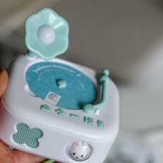 Yes For Skills muzikos grotuvas vaikams su 60 diskų (su įrašytomis lietuviškomis dainomis ir pasakomis)