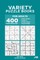 Variety Puzzle Books for Adults - 400 Hard Puzzles 9x9