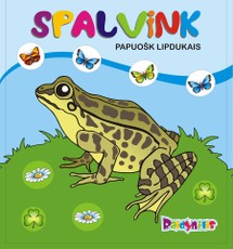 Spalvink. Papuošk lipdukais