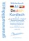 Wörterbuch Deutsch - Kurdisch-Kurmandschi- Englisch A1