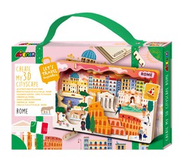 3D dėlionė: Sukurk urbanistinį peizažą - Roma