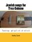 Jewish songs for Tres Cubano