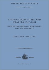 Thomas Hoby's Life and Travels 1547-1564