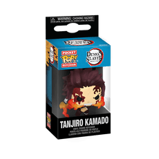 FUNKO POP! Raktų pakabutis: Demon Slayer - Tanjiro Kamado (Dancing Flash)