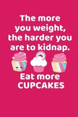 The More You Weigh The Harder You Are To Kidnap Eat More Cupcakes