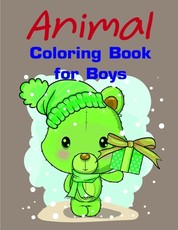 Animal Coloring Book for Boys