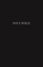 NIV, Reference Bible, Giant Print, Leather-Look, Black, Red Letter Edition, Indexed, Comfort Print