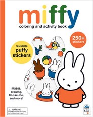 Miffy Coloring and Activity Book with Puffy Stickers