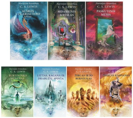 KNYGŲ RINKINYS. Narnijos kronikos, 1-7 knygos (2010)