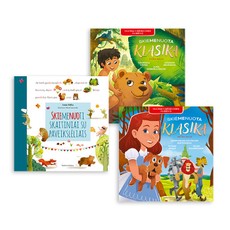 Trijų knygų vaikams rinkinys: Skiemenuota klasika. 1 dalis + Skiemenuota klasika. 2 dalis + Skiemenuoti skaitiniai su paveikslėliais Trijų knygų vaikams rinkinys: Skiemenuota klasika. 1 dalis + Skiemenuota klasika. 2 dalis + Skiemenuoti skaitiniai su paveikslėliais
