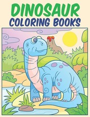 Dinosaur Coloring Books
