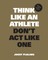 Pluijms, J: Think Like An Athlete