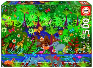 Dėlionė (puzzle) 500 JUNGLA 10-99metų