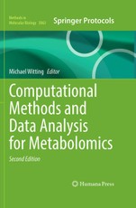 Computational Methods and Data Analysis for Metabolomics